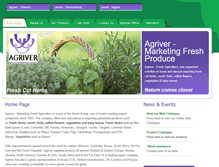 Tablet Screenshot of agriver-freshproduce.com